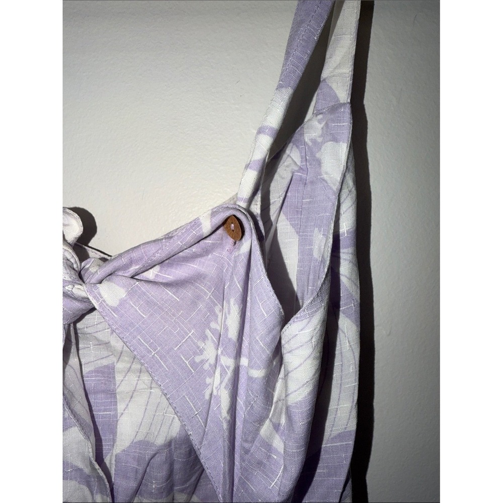 Lavender Floral Maxi Dress - Picture 8 of 9